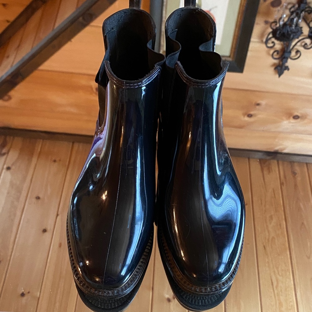 Henry Ferrera Black Rain Boots